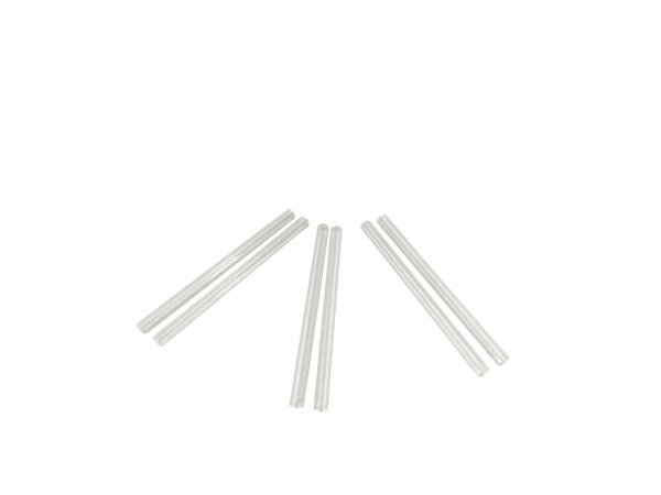 glass straw, smoothie, clear, straight, 15cm,&Oslash;10mm, 10 x 10er Set