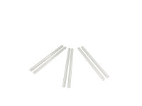 glass straw, smoothie, clear, straight, 15cm,Ø10mm, 10 x 10er Set