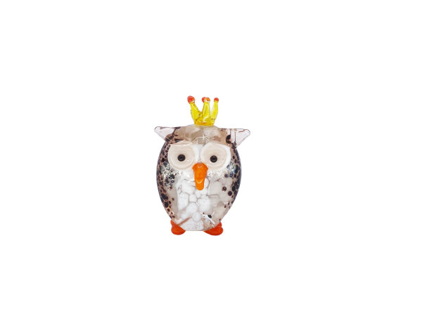 owl with crown