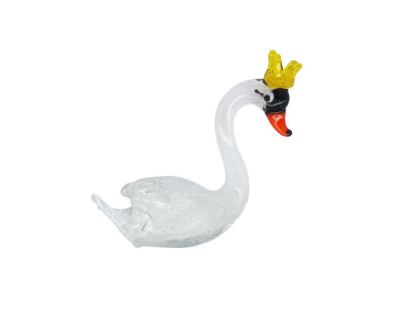 swan with crown