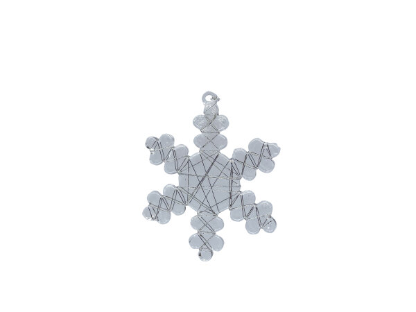 snowflake with wire