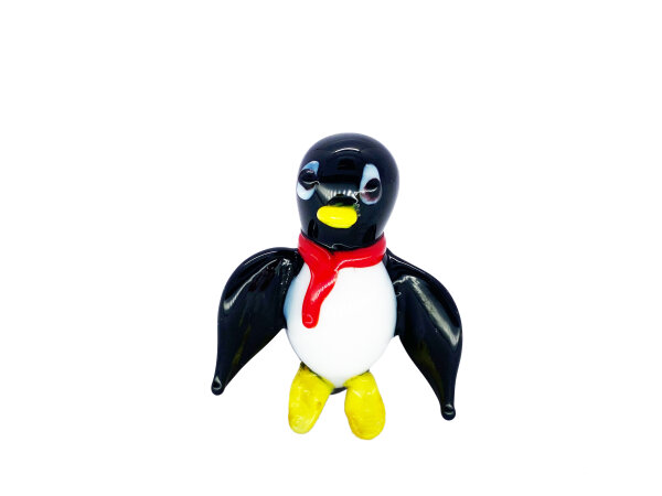 penguin with scarf