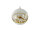 Kugel m. Netz &Oslash;12cm, gold