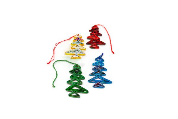 paperquilling tree, 4 colours assorted